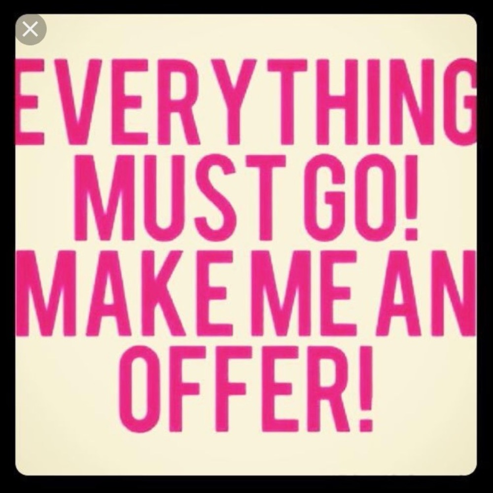 Everything must go